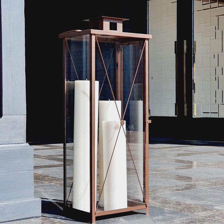 METĀLA BRŪNS LUKTURIS H 100cm