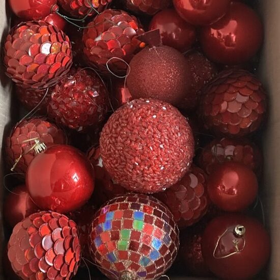 Egles rotājumi | sarkans mix