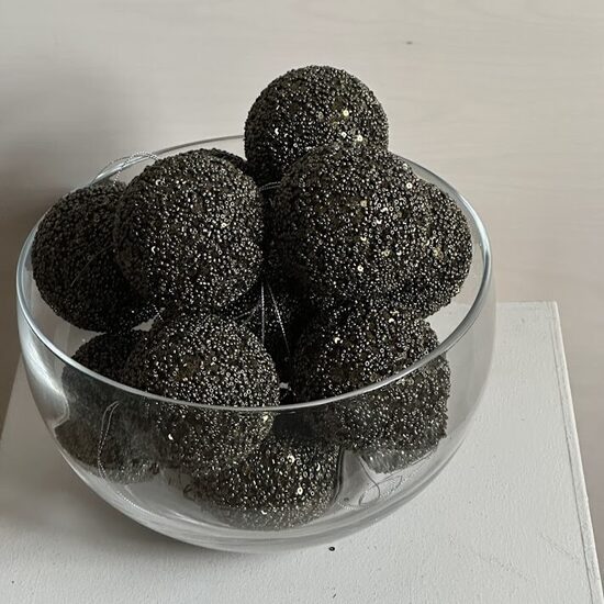 Egles rotājumi | melns