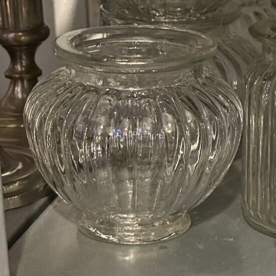 Stikla svečturis / vāzīte