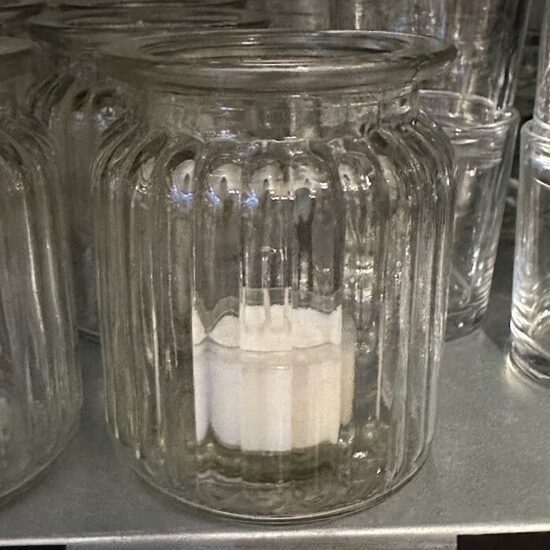 Stikla svečturis / vāzīte