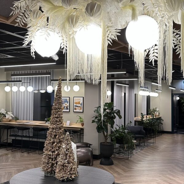 Ziemassvētku telpas dekori