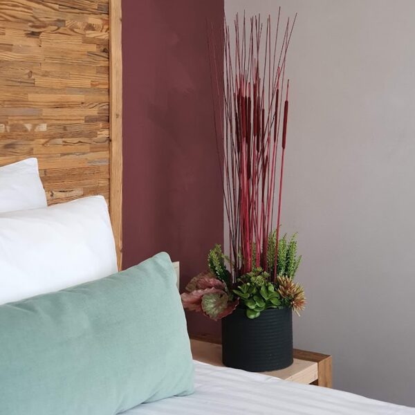 Elegant flower and plant arrangement