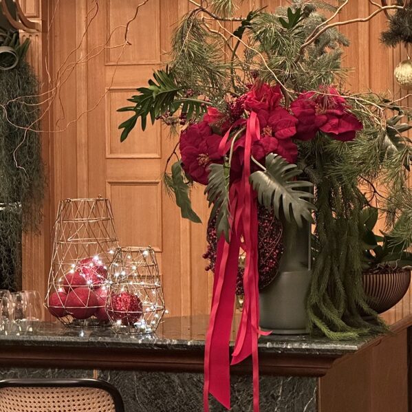 Counter decor for Christmas